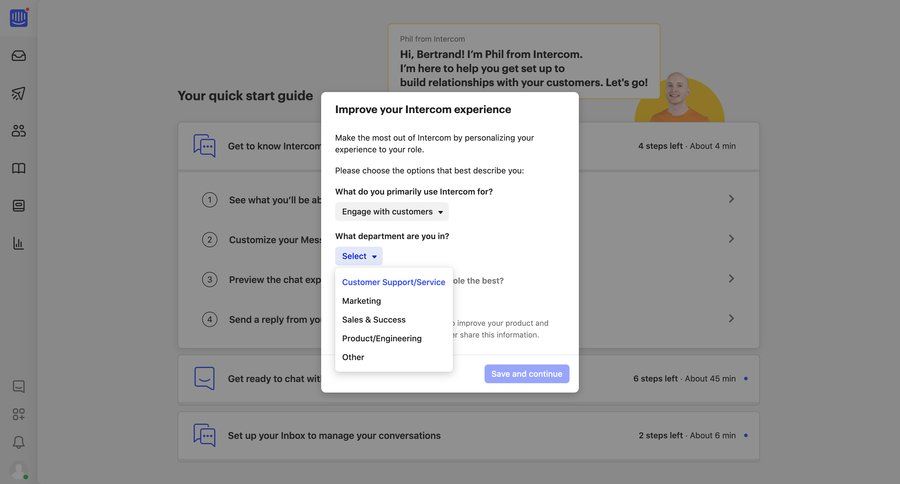 Intercom
			     ux ui design