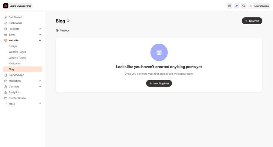 Kajabi
			       ux ui design