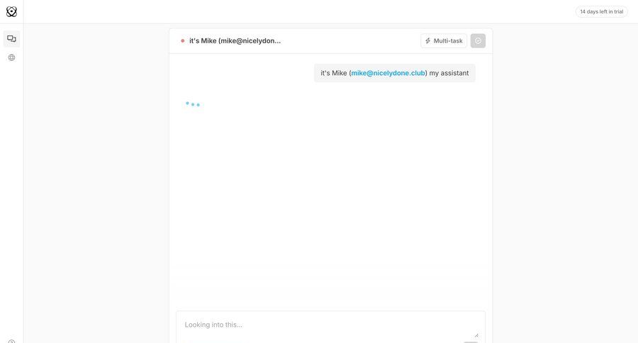 Quin
				messaging ui page example