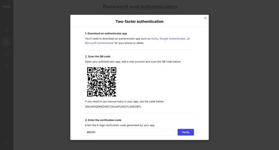 Lingo
			     ux ui design
