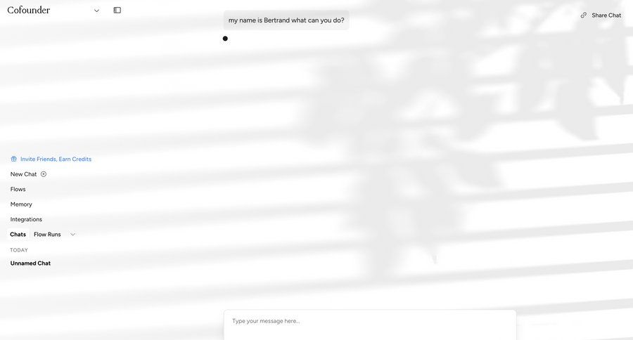 Cofounder
				list ui page example