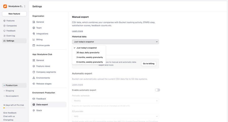 Reflag
			settings form export data management configuration settings form data export ui page example