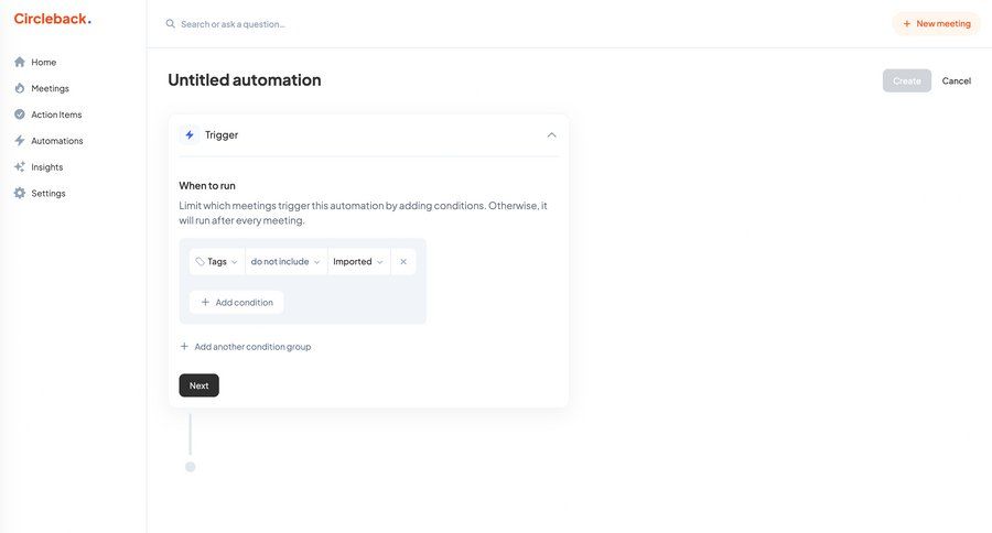 Circleback
			        ux ui design