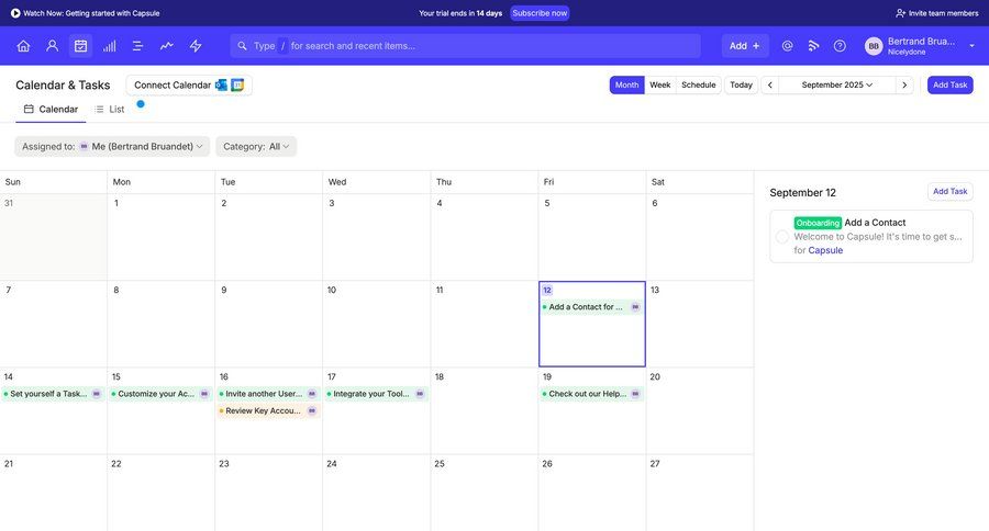 Capsule
			calendars onboarding form task management calendar events calendar screen time management ui page example