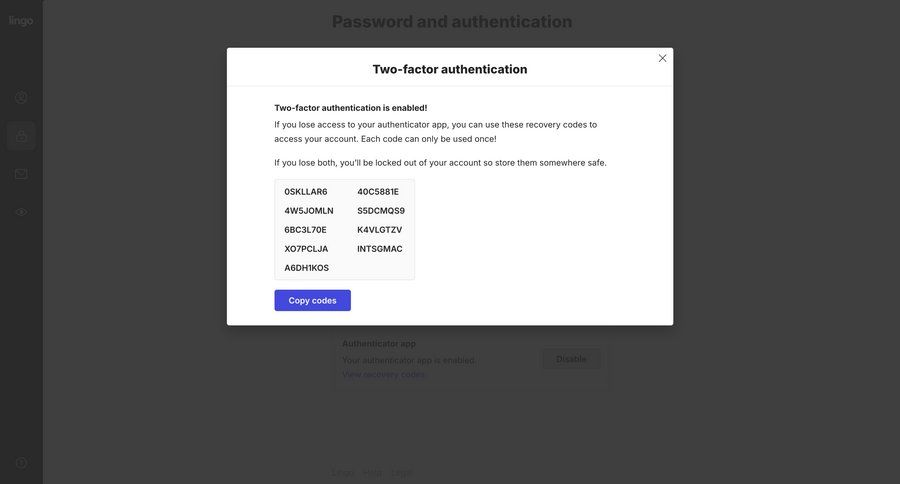 Lingo
			     ux ui design