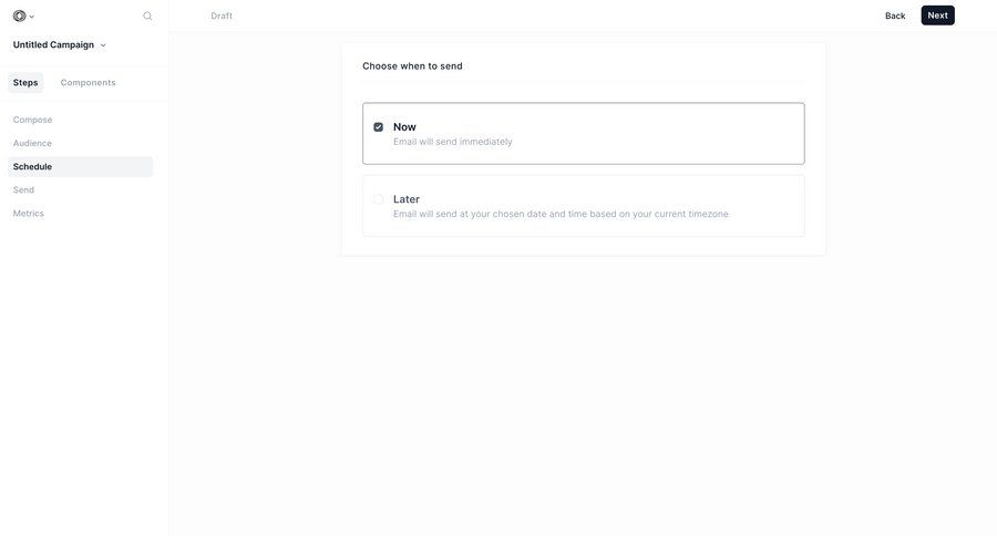 Loops screen example