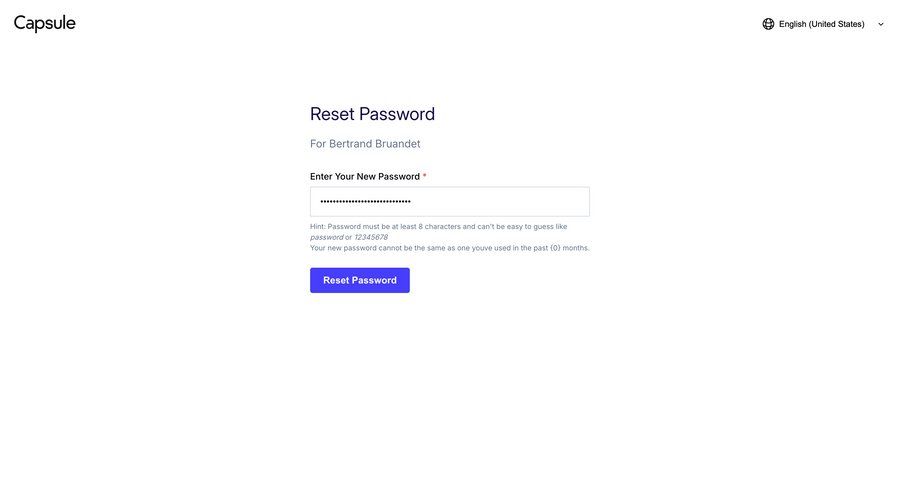 Capsule
			   ux ui design