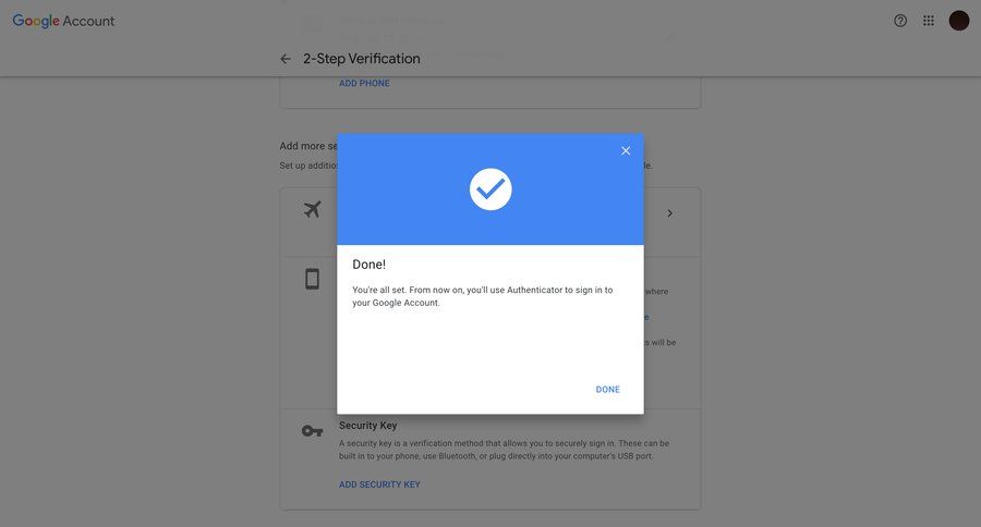 Google Account
			 ux ui design