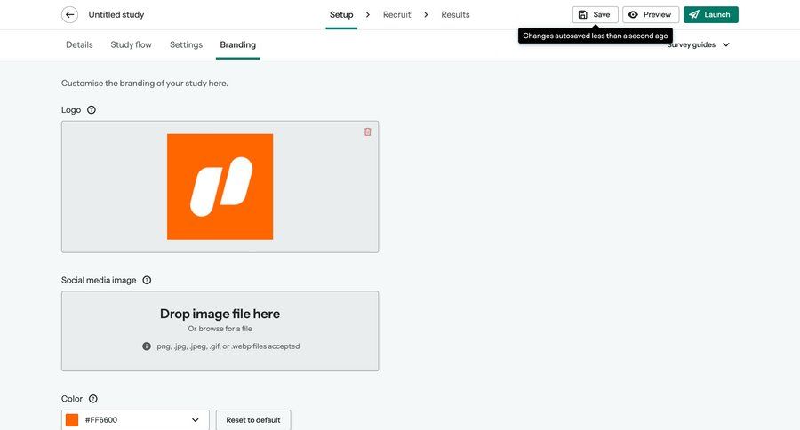 Optimal screen example
