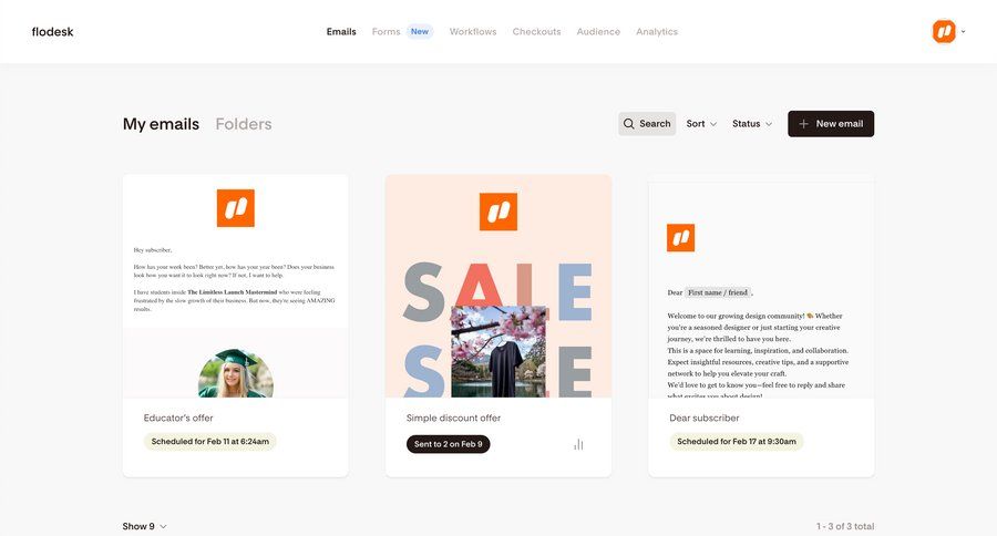 Flodesk
			       ux ui design