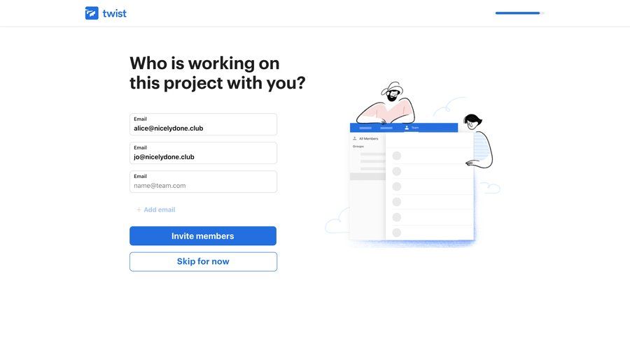 Twist
			       ux ui design