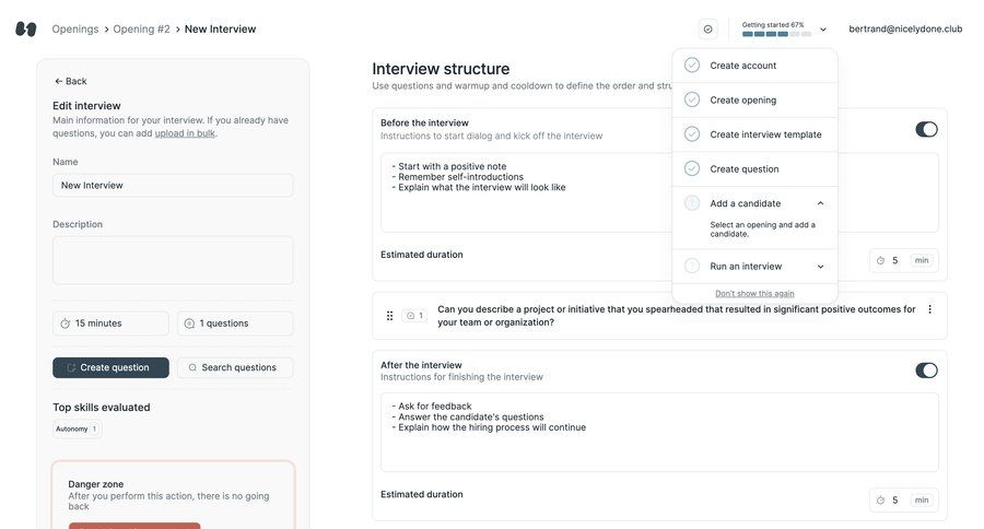 Hireproof
			       ux ui design