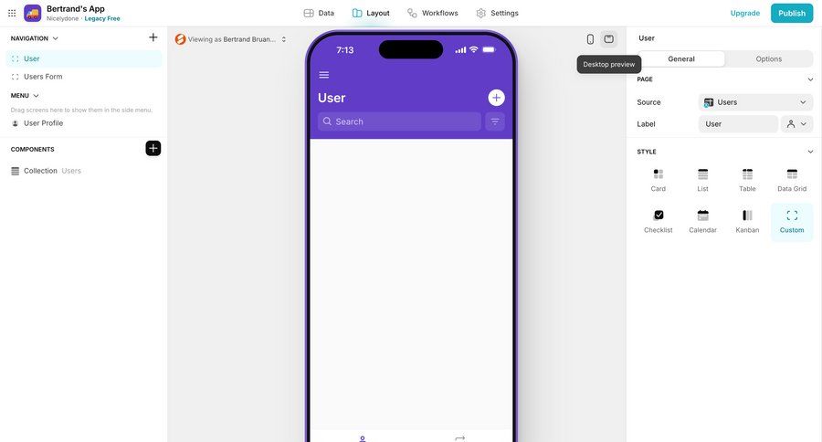 Glide
			  ux ui design