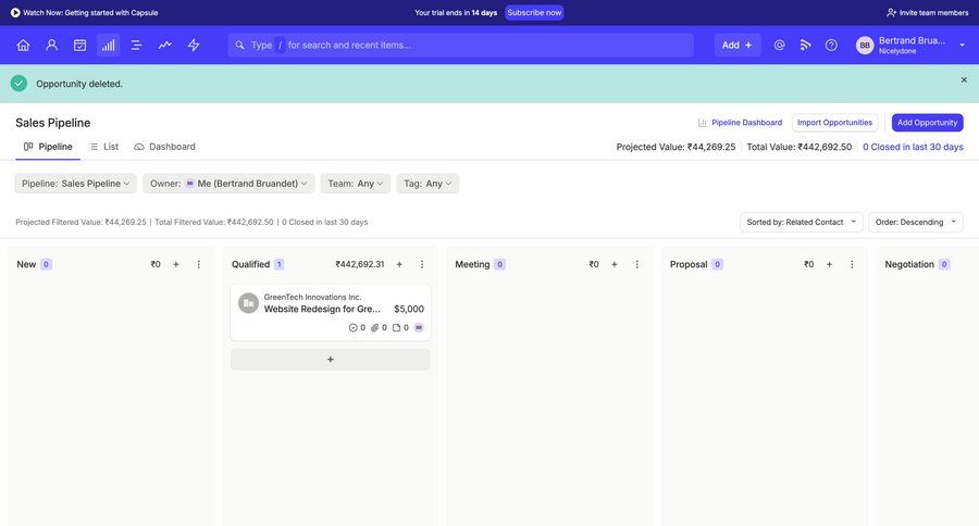 Capsule
			     ux ui design
