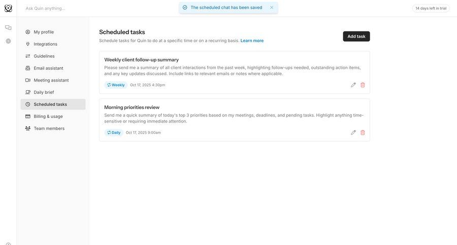 Quin
				notification ui page example