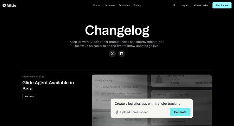 Glide
				list ui page example