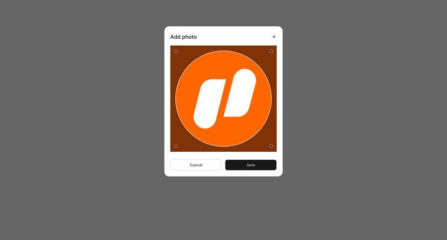 Workflow screen example