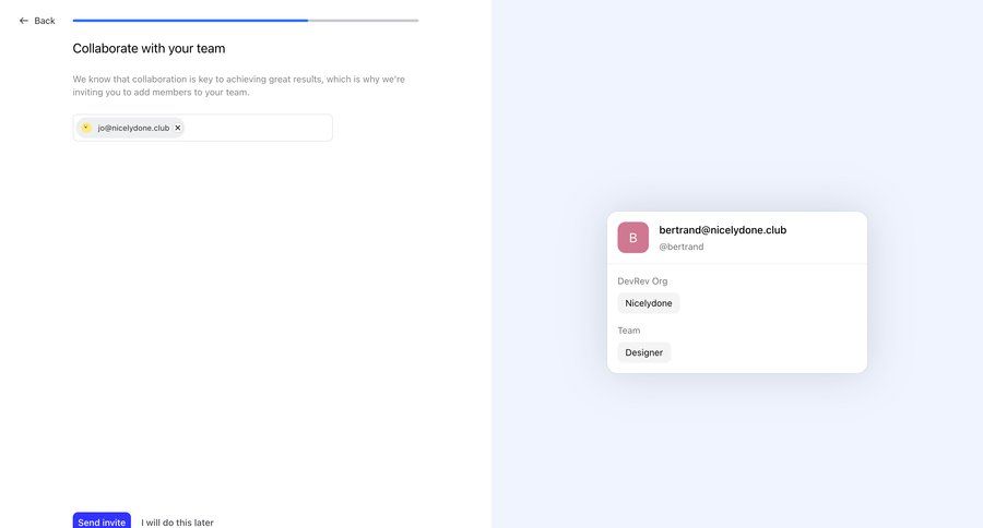 DevRev
			      ux ui design