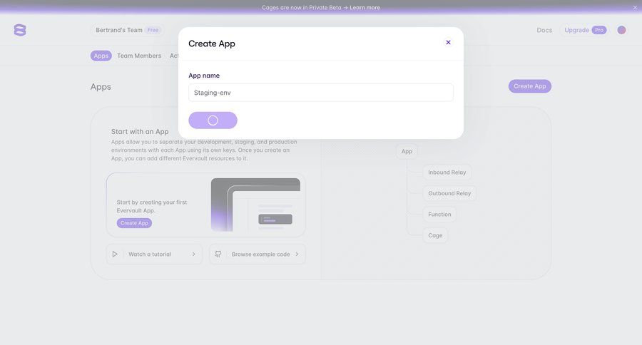 Evervault
			     ux ui design
