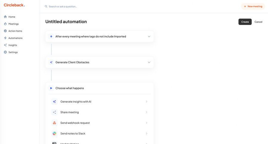 Circleback
			       ux ui design