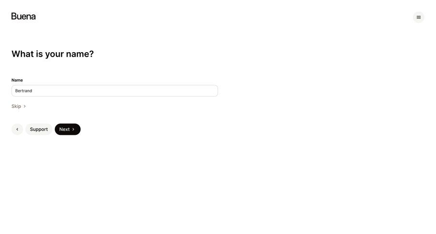 Buena
			     ux ui design