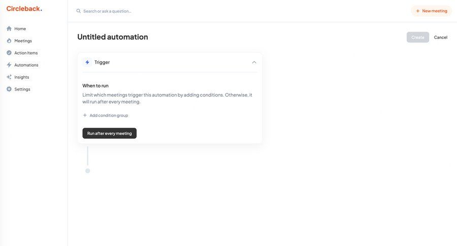 Circleback
			   ux ui design