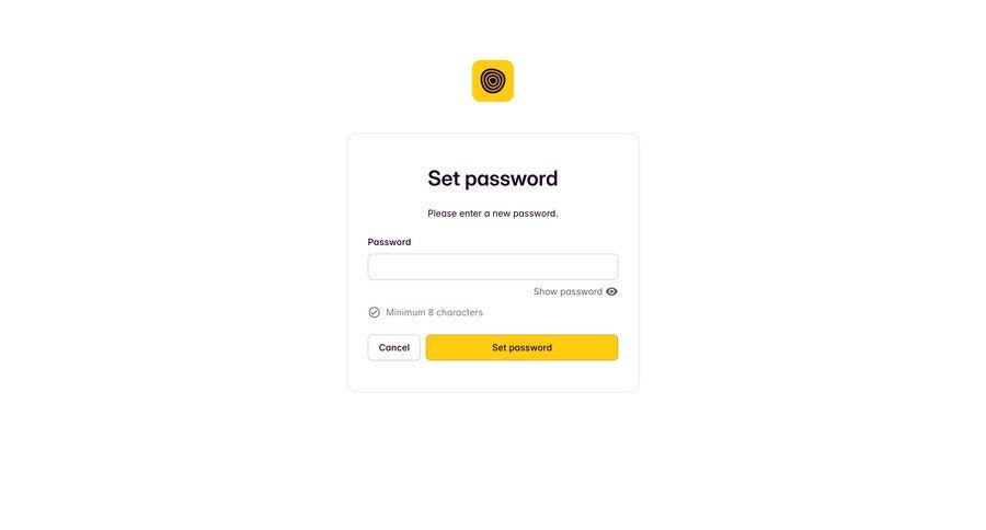 Outseta
				password reset ui page example