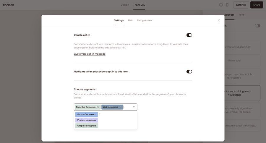Flodesk
			   ux ui design