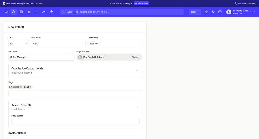 Capsule
			   ux ui design