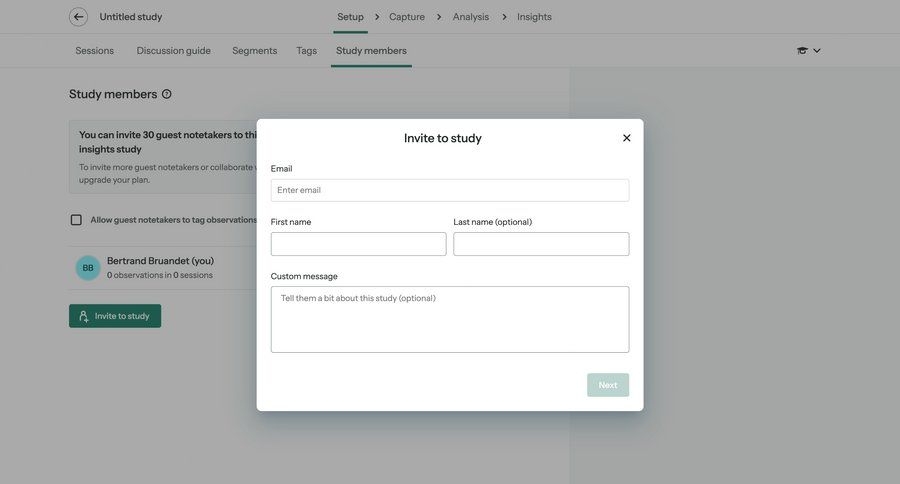 Optimal screen example