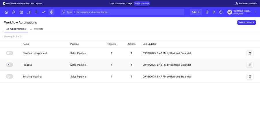 Capsule
			    ux ui design