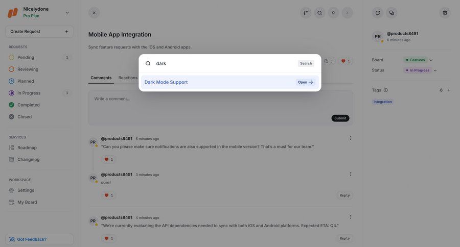 UserJot
				list ui page example