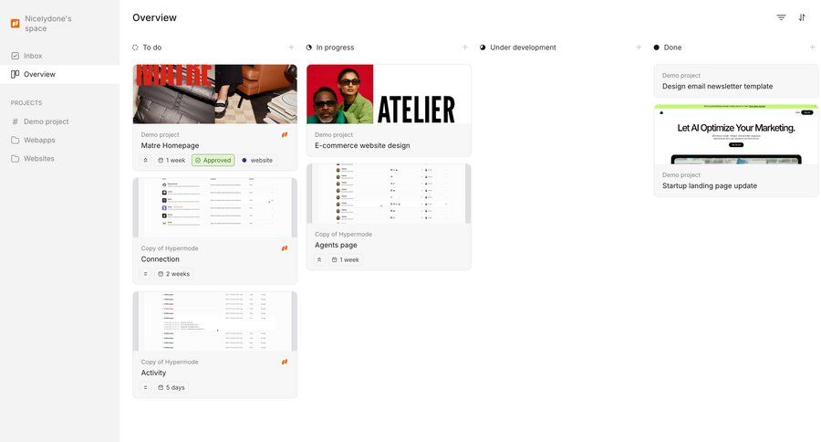 Workflow
			    ux ui design