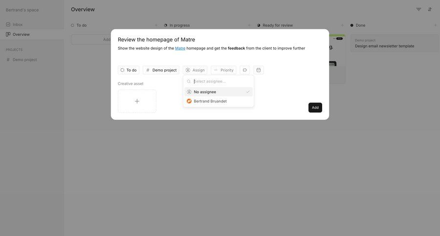 Workflow
			  ux ui design