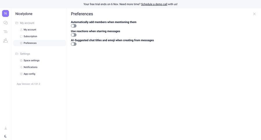 Orchestra
				settings ui page example