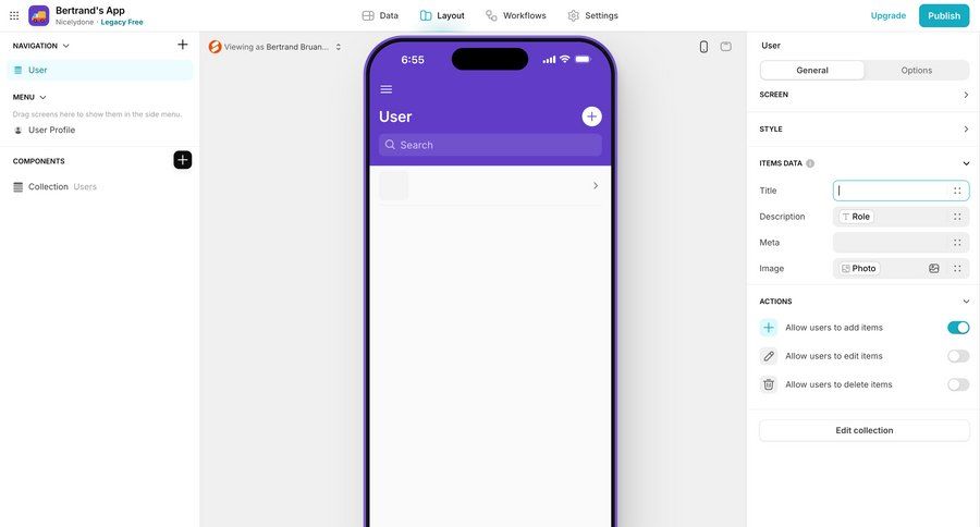 Glide
			      ux ui design