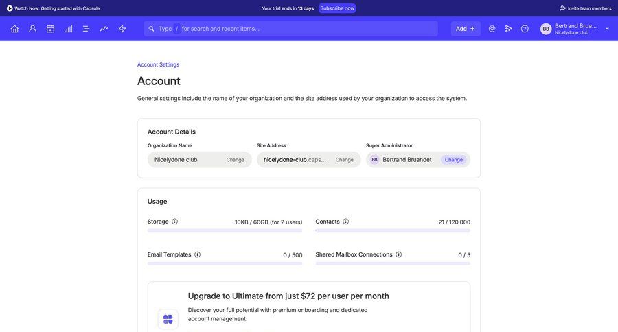 Capsule
			    ux ui design