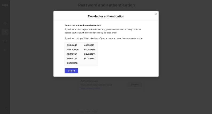 Lingo
			      ux ui design