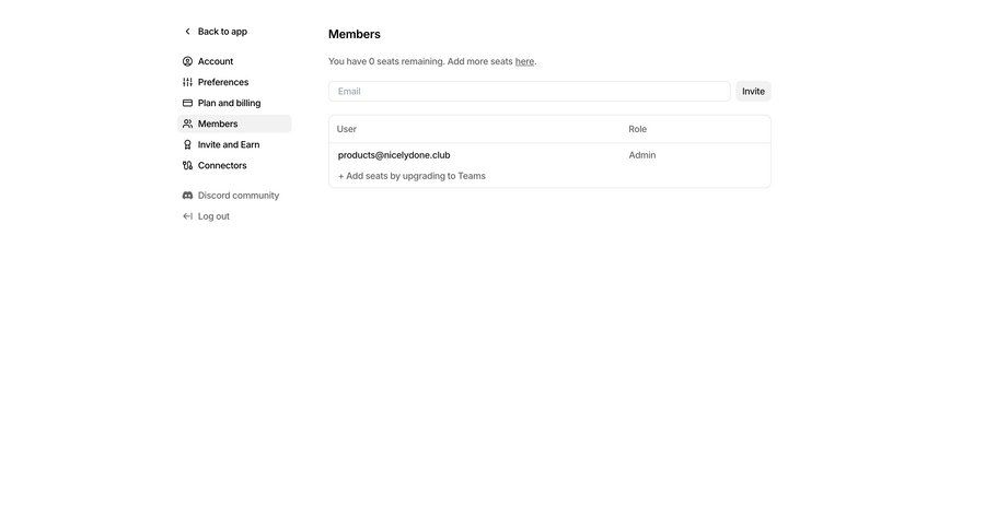 Anara
				settings ui page example