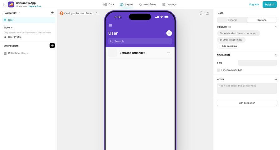 Glide
			     ux ui design