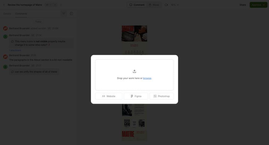 Workflow
			   ux ui design