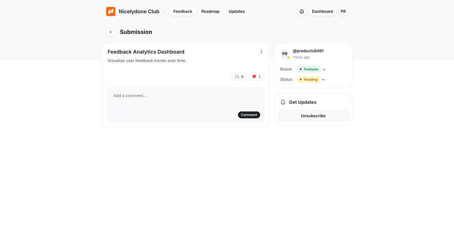 UserJot
			 dashboard subscription management analytics ui page example