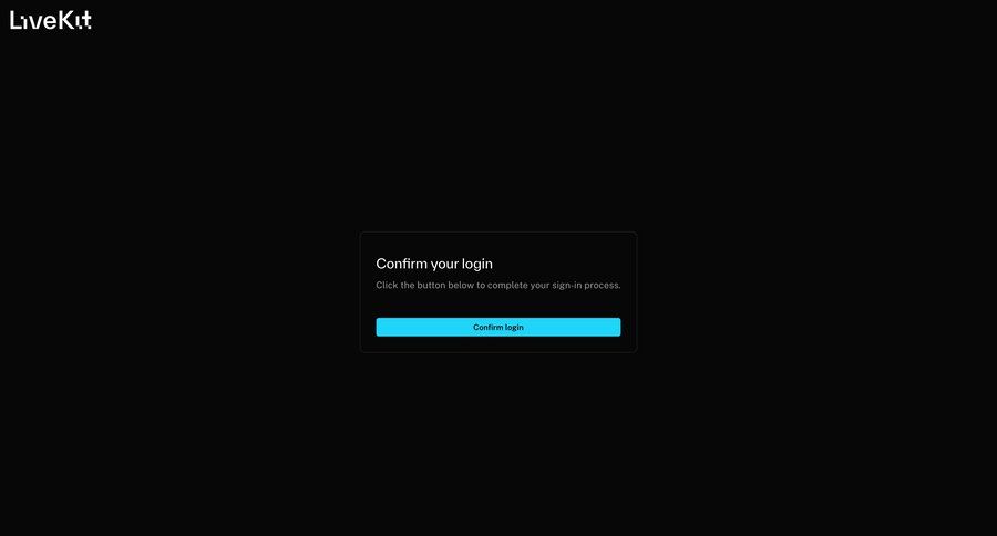 Livekit
				signin page example