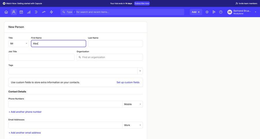 Capsule
			  ux ui design