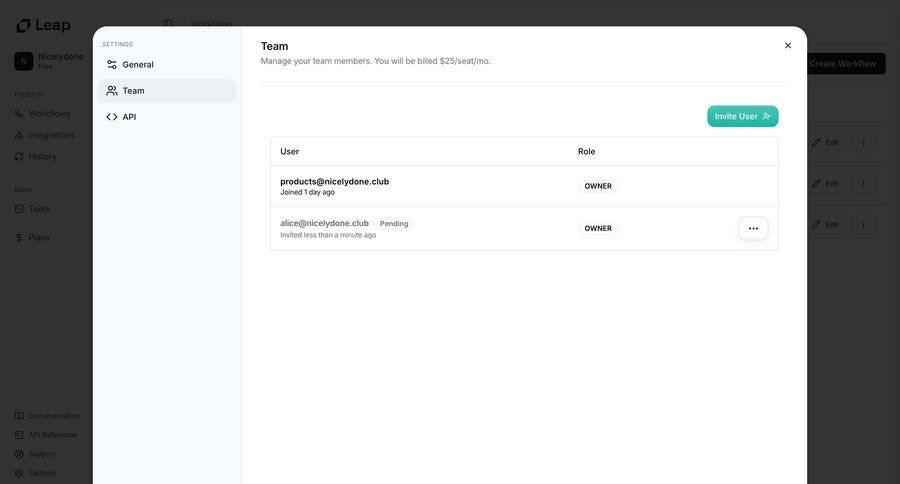 Leap
			  ux ui design