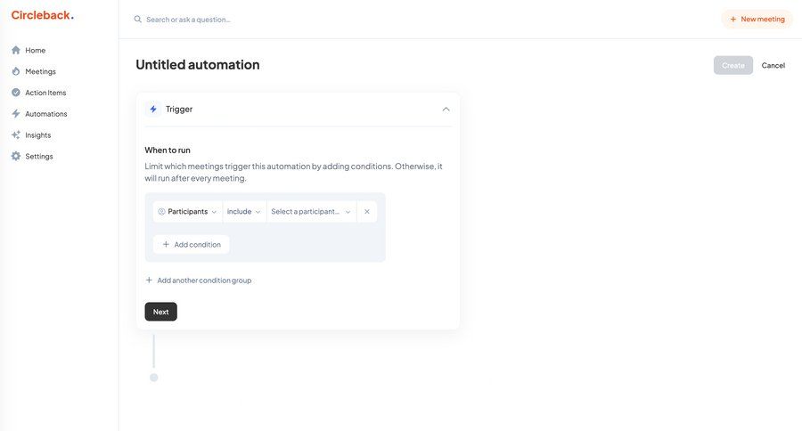 Circleback
			      ux ui design