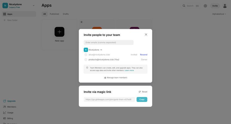 Glide
			  ux ui design