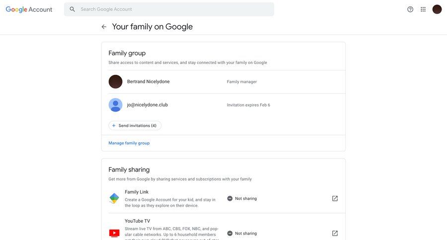 Google Account
			 ux ui design