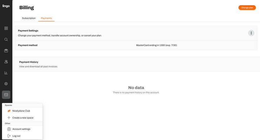 Lingo
			       ux ui design