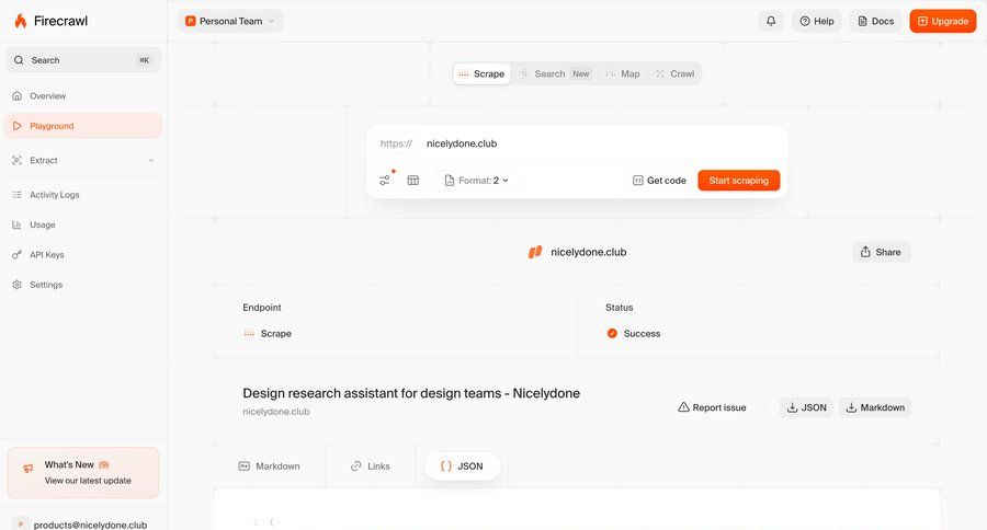 Firecrawl
			    ux ui design
